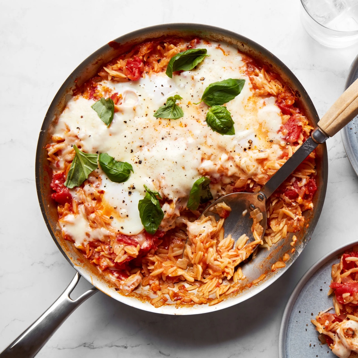 eintopf rezept pasta mit tomatensauce parmesan basilikum