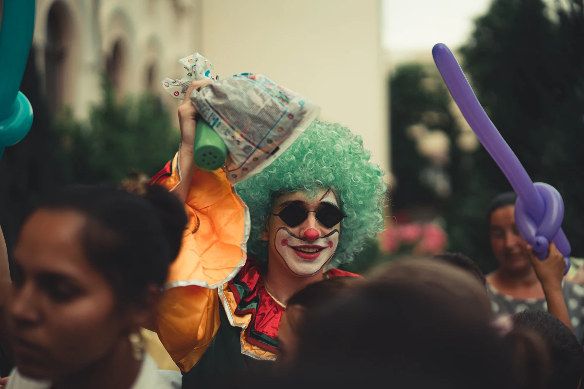 karneval faschingschminke clown