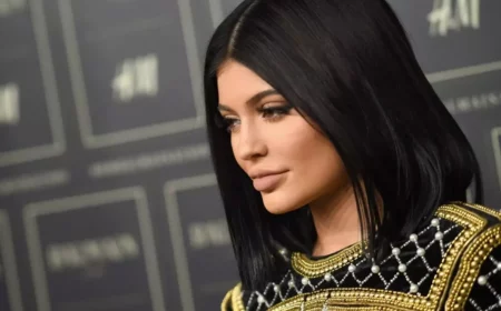 long bob blunt cut mittelscheitel