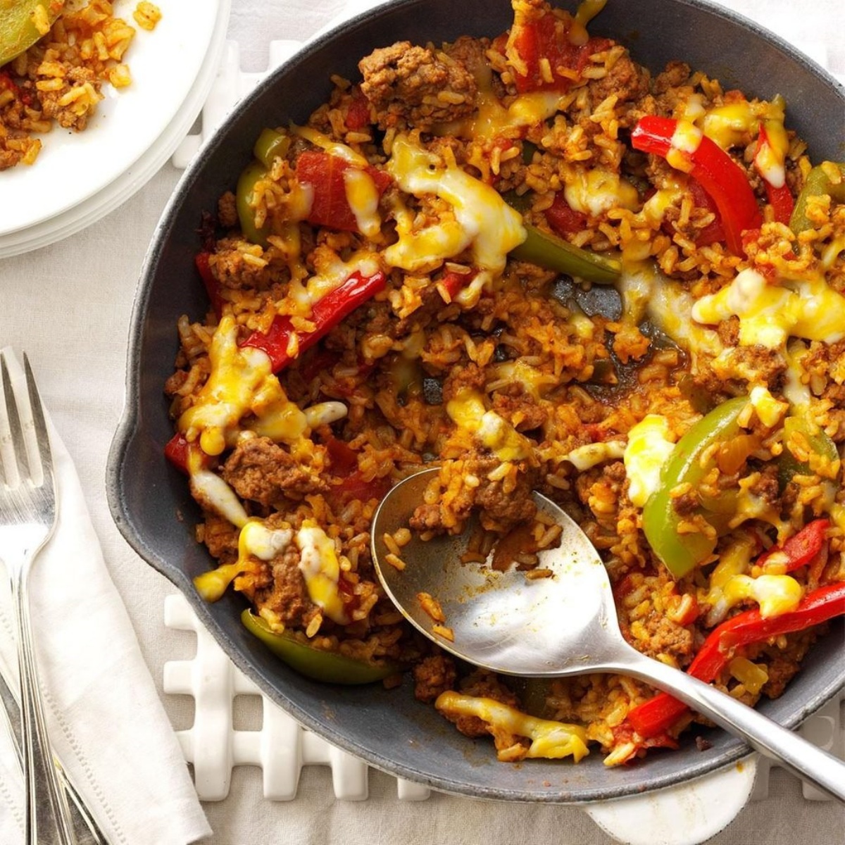 rindfleisch mit paprika aus der pfanne eintopf rezept