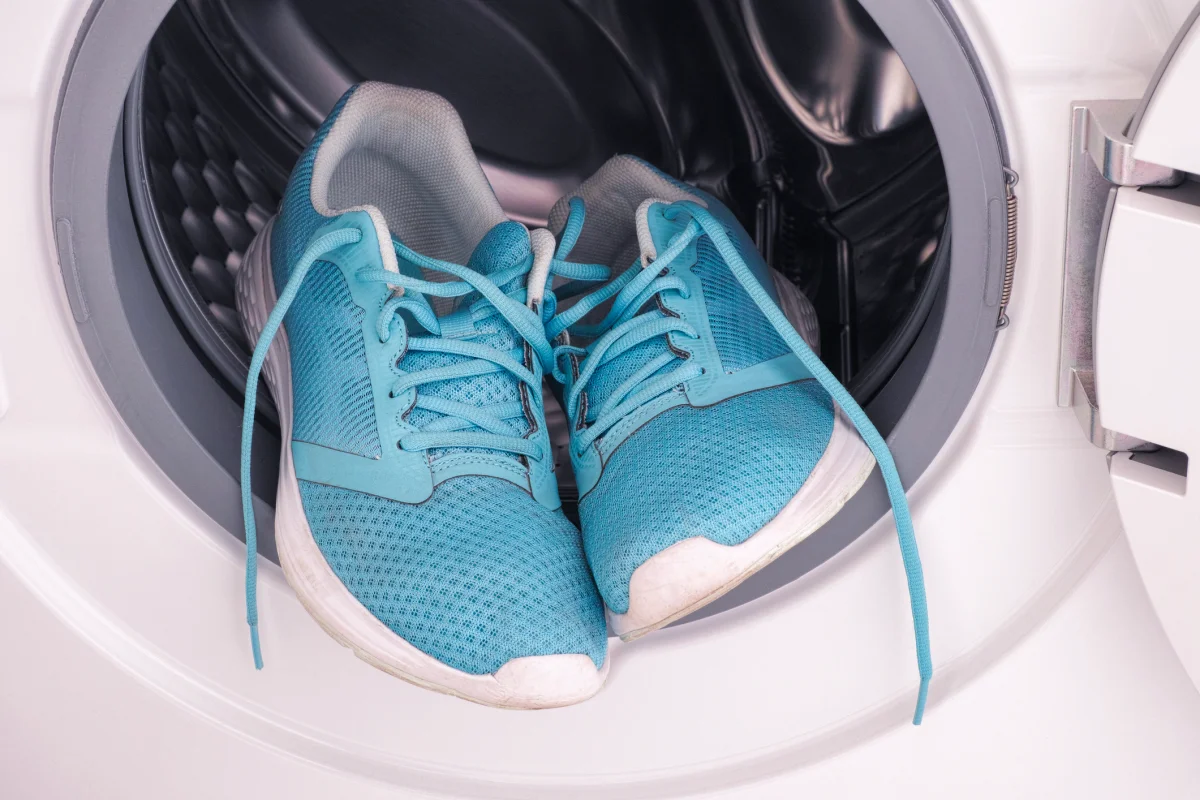 sneakers schuhe waschen in waschmaschine