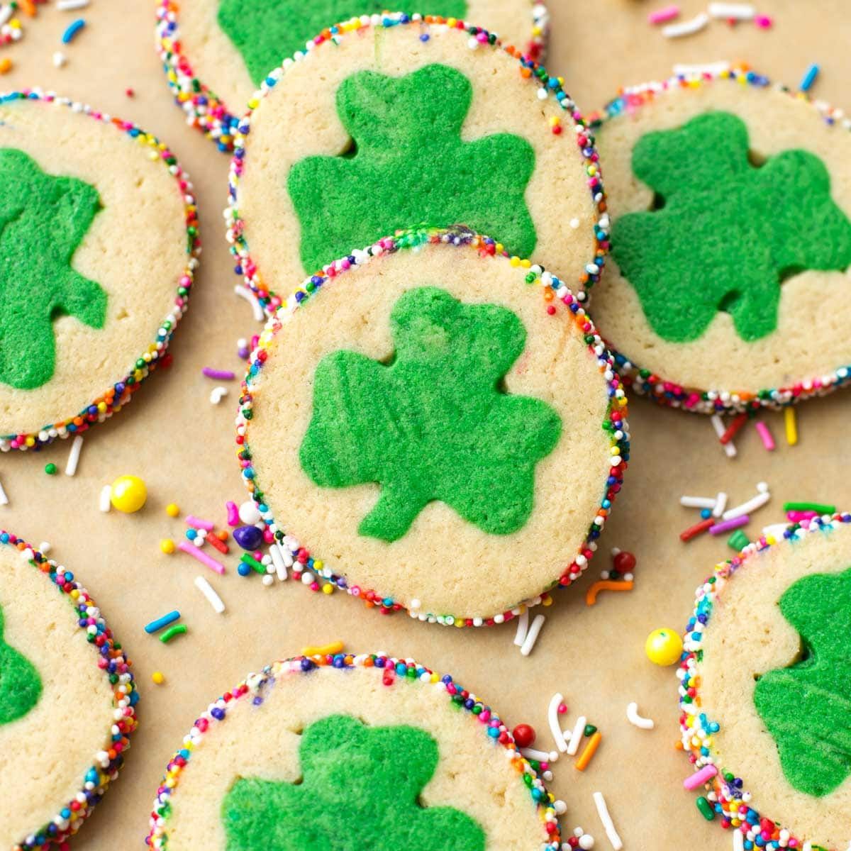 st patricks day desserts st patricks day slice and bake cookies 1642191198