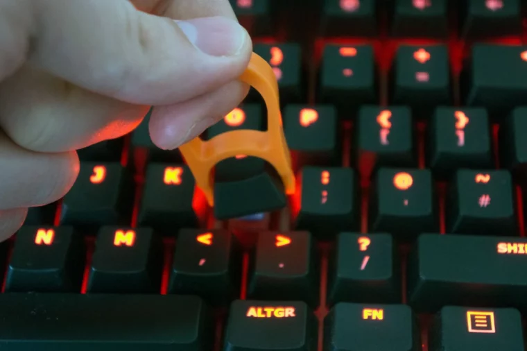 tasten entfernen spezieles zeug reinigung tastatur