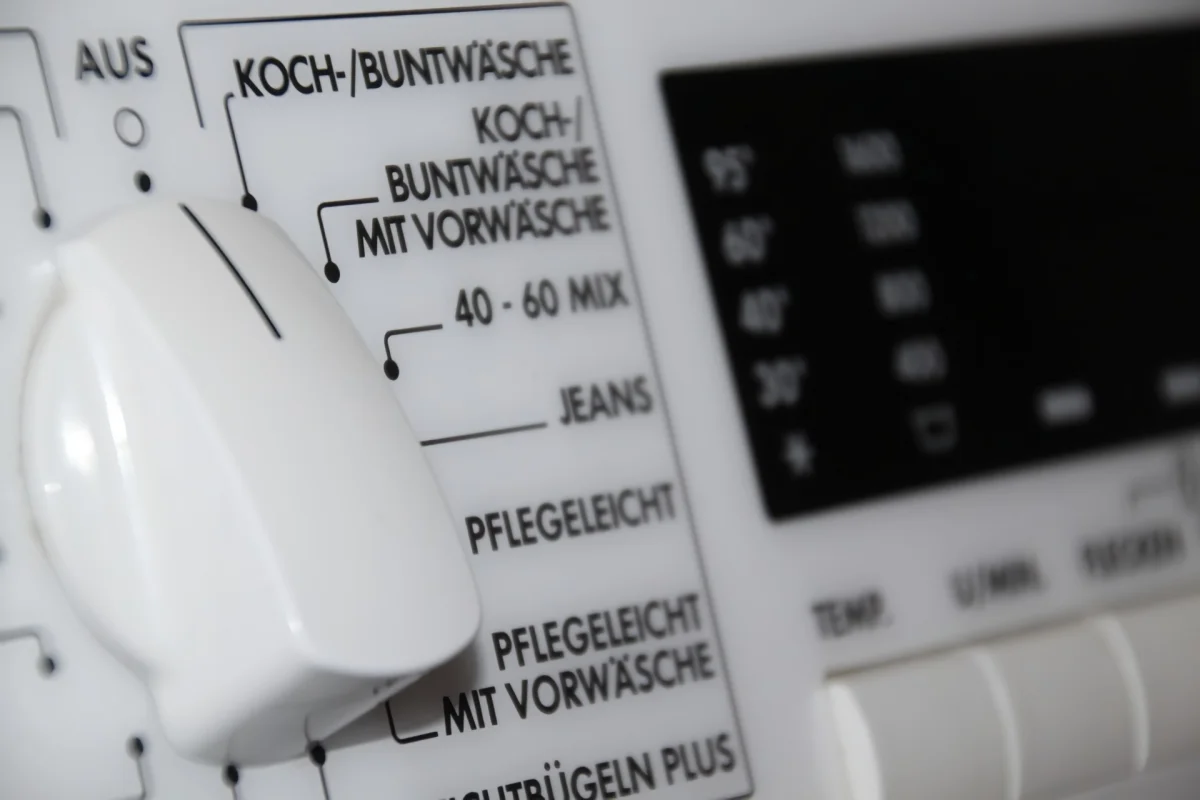 waschmaschine programme detail