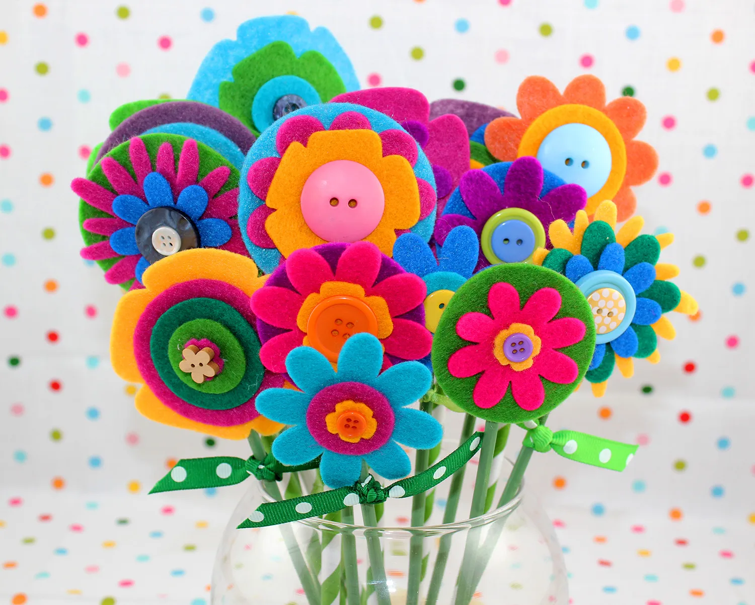 diy felt flowers no sew felt flowers