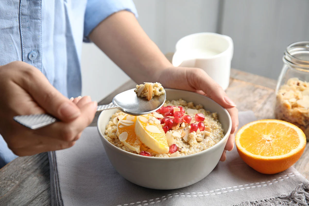 tropical quinoa porridge serves 04072022