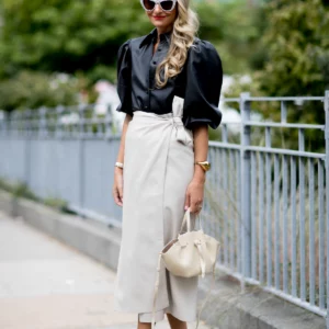 hochzeitsgast outfit damen 60+ wickelrock offiziell