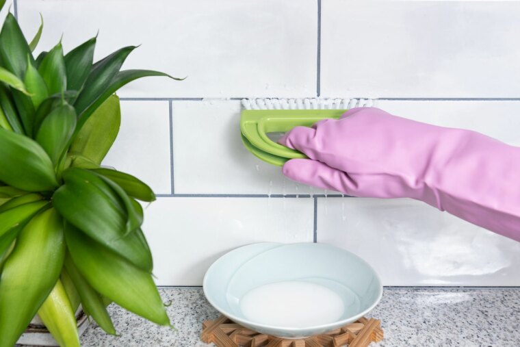 how to clean grout using pantry staples 02 dcd7f4b868c24358806fb9f32f7fb908