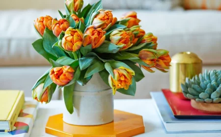 tipps fuer laengere frische tulpen in der vase laenger haltbar machen