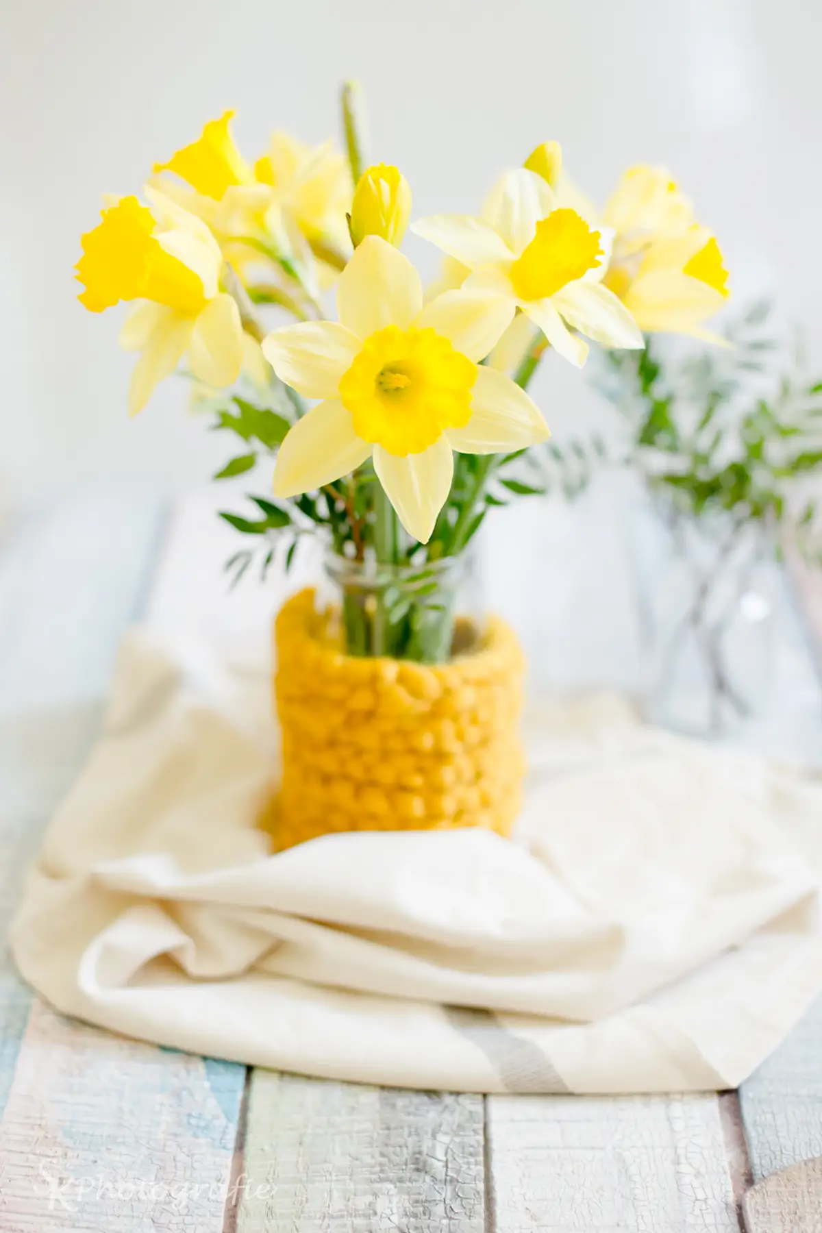 warum stehen narzissen nicht im wasser osterglocken in vase gelbe narzise in gelber vase