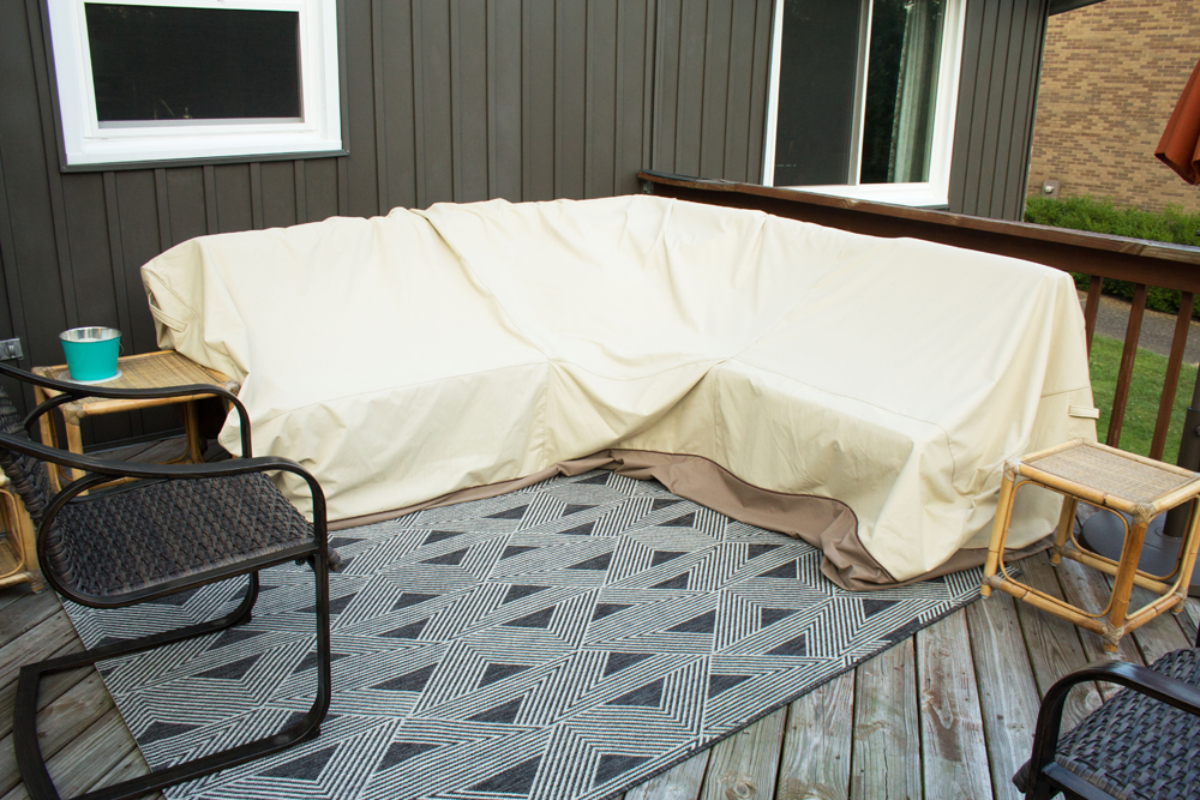 dyi beige outdoor möbelbezug auf outdoor couch
