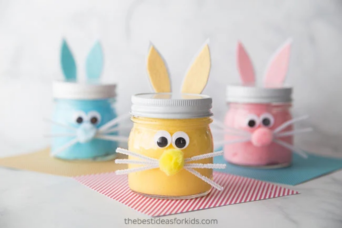 easter bunny slime