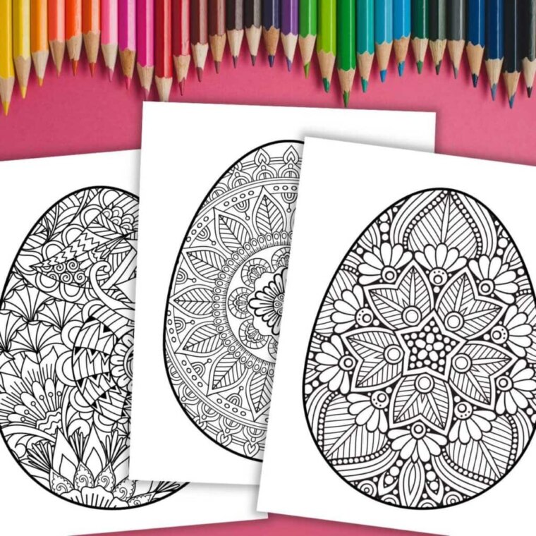 easter egg mandala coloring 1024x1024
