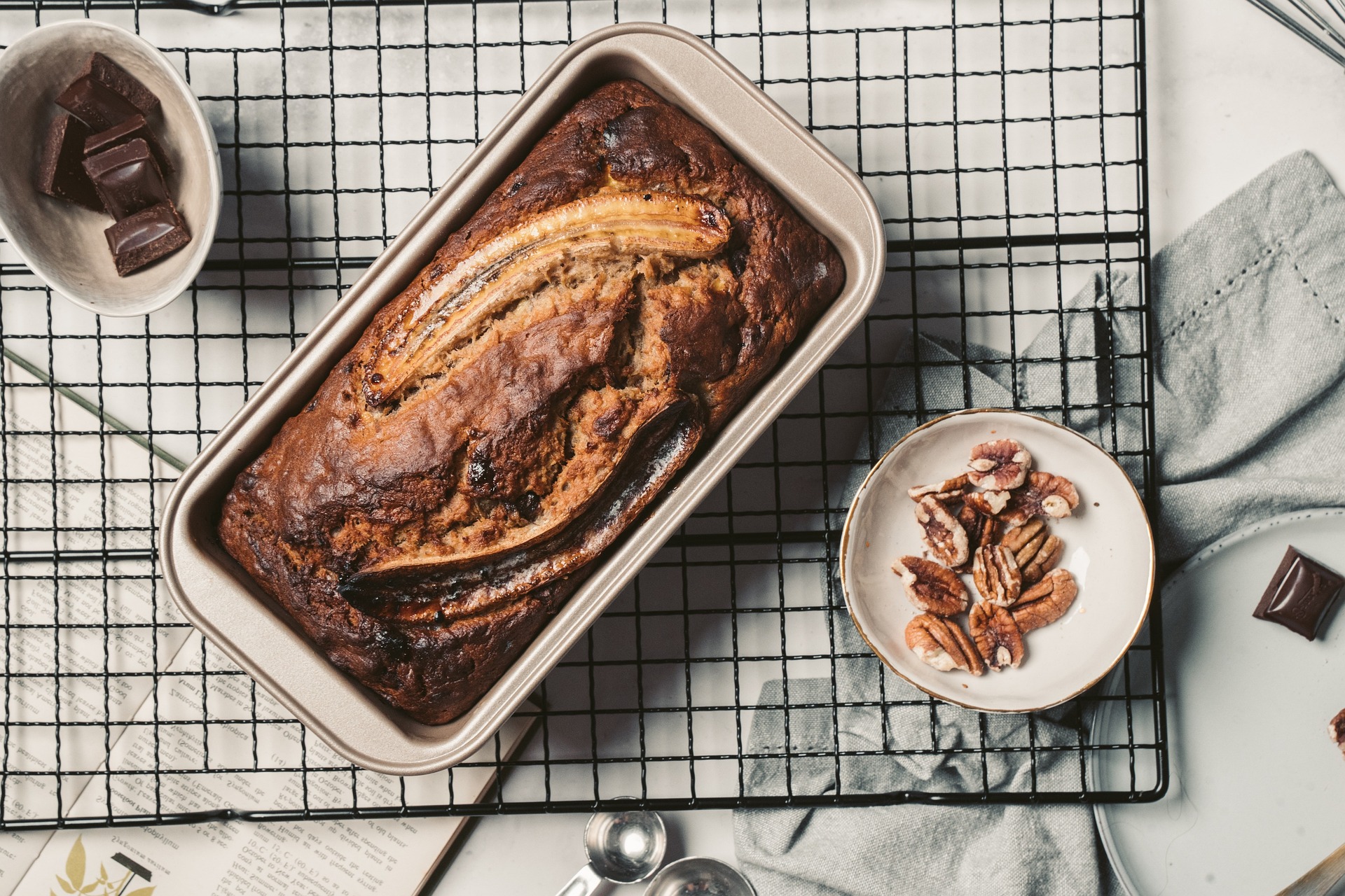 leckeres und saftiges bananenbrot