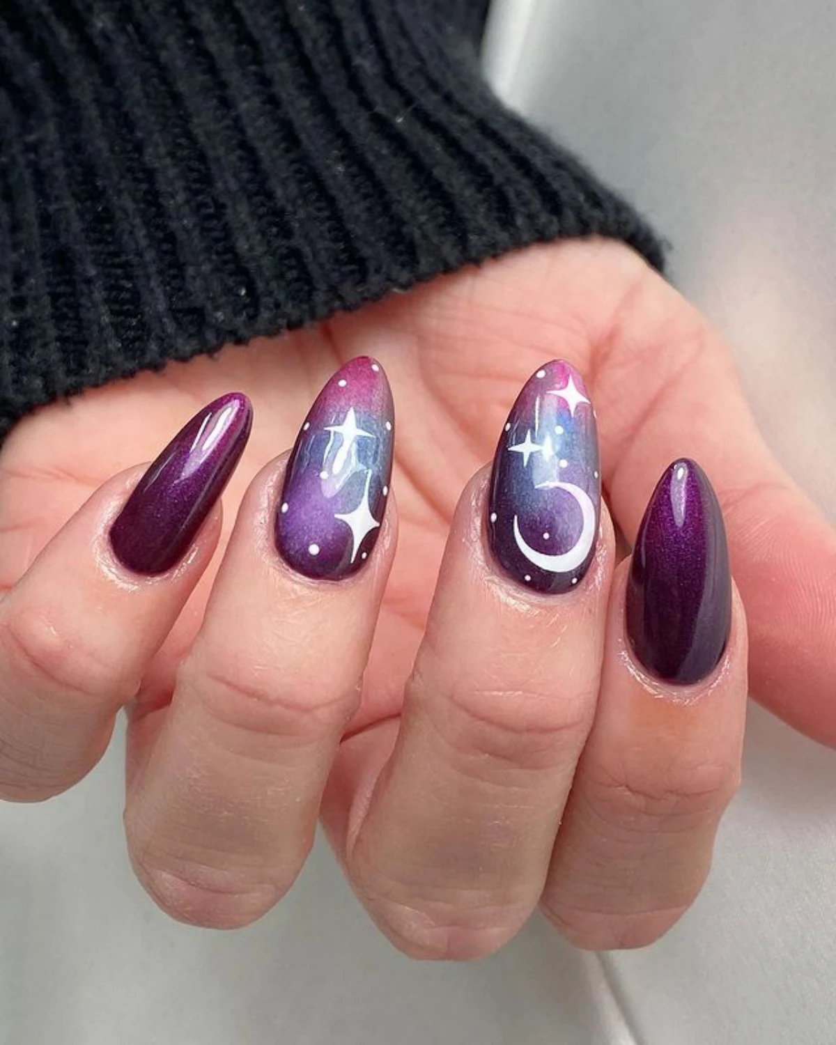 trend nagellack galaxy nails