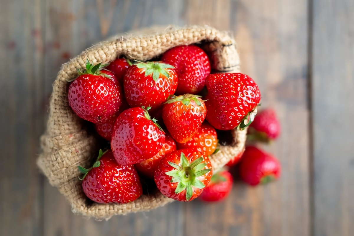 erdbeer samen selbst gewinnen reife erdbeeren