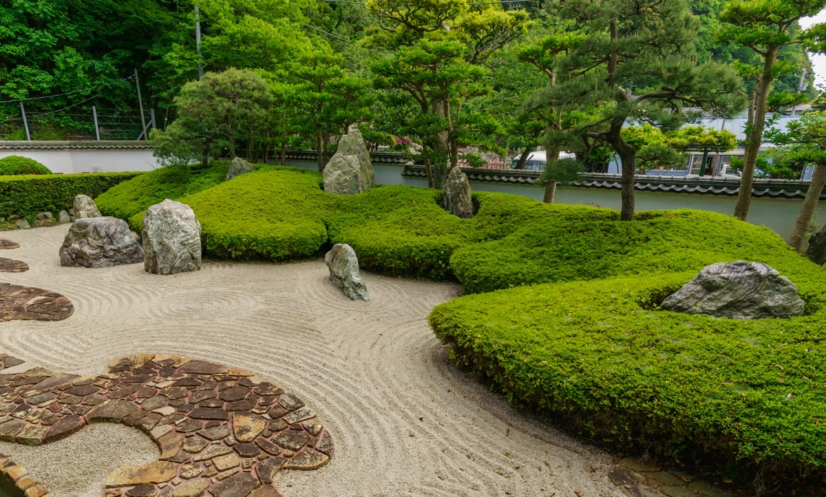 japanischer zengarten anlegen
