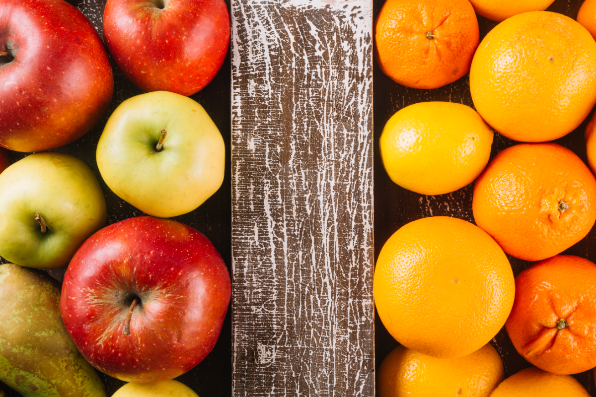 lebensmittel im kuehlschrank richtig lagern aepfel und orangen nicht zusammen aufbewahren