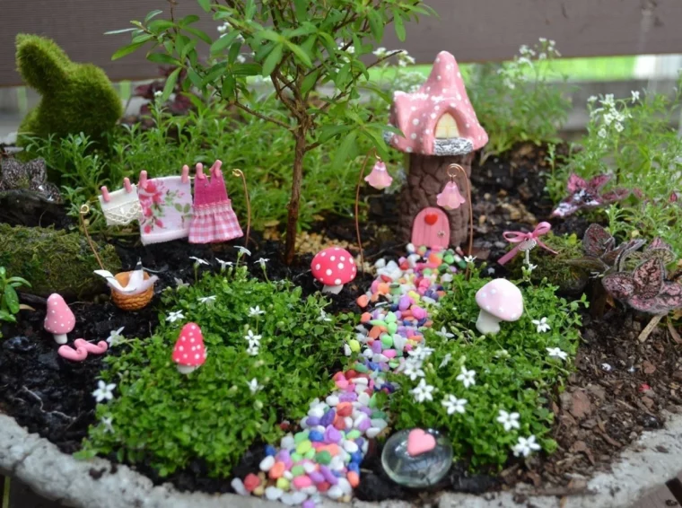miniaturgarten kinderprojekt