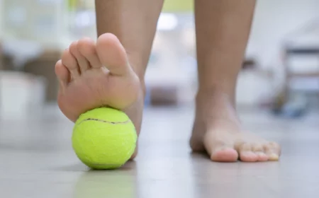 mit tennisball fit in den sommer starten