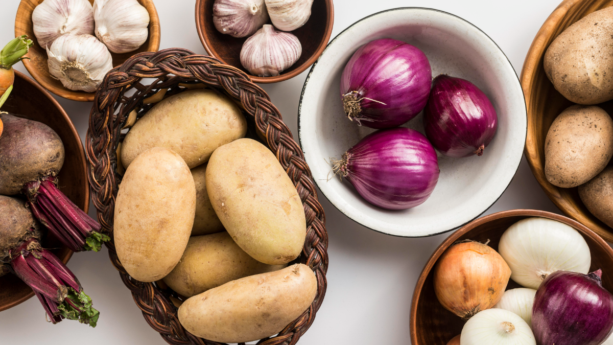 zweibeln und kartoffeln niemals zusammen lagern