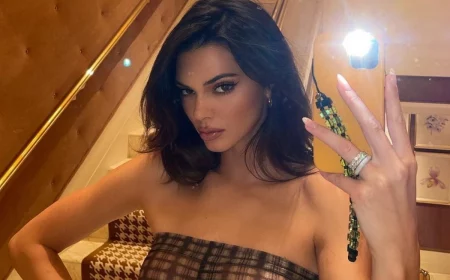kendall jenner blow out bob