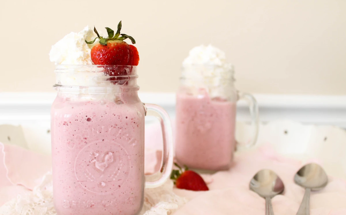 domestically blissful strawberry milk