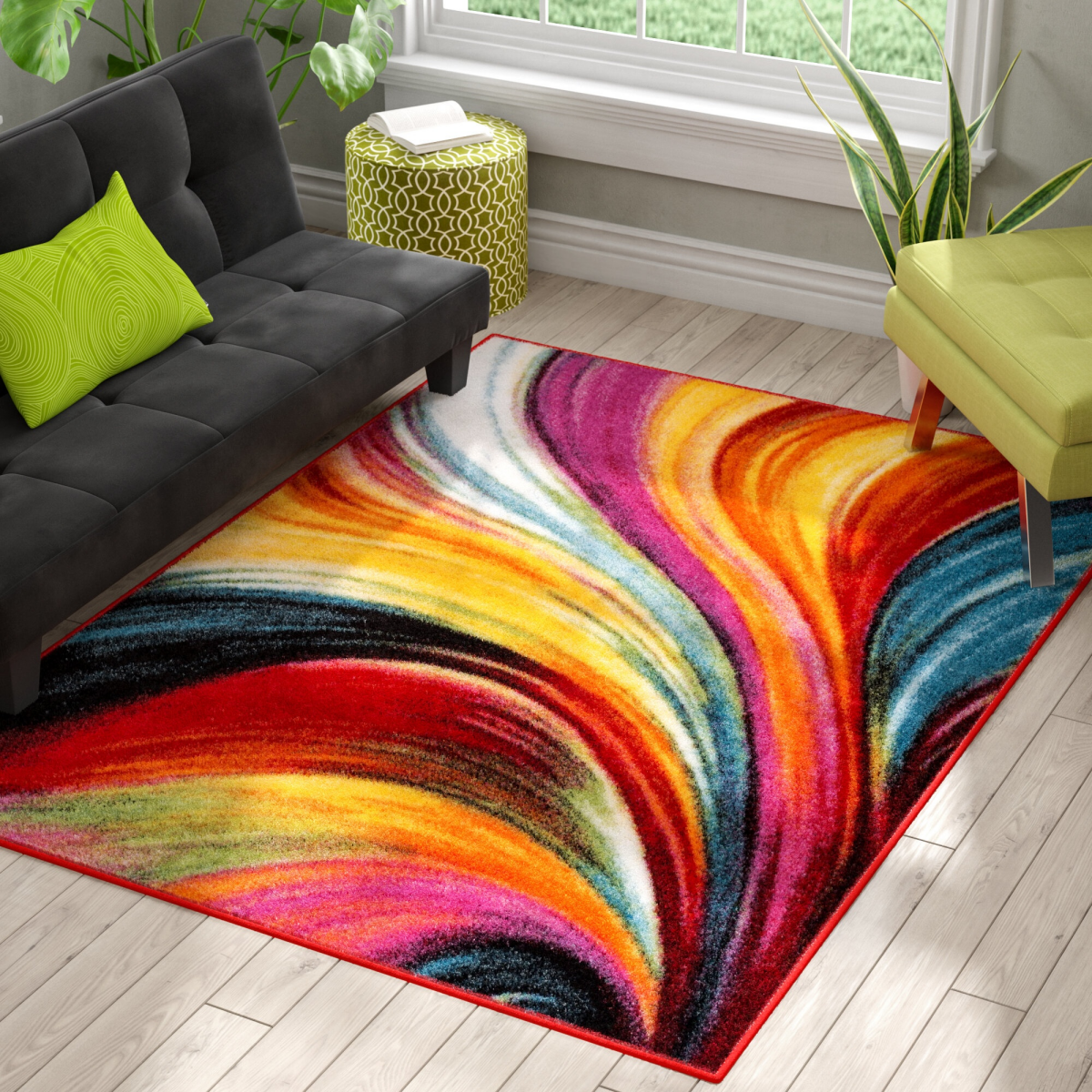 teppiche in unterschiedliche farben fuer ihr wohnzimmer