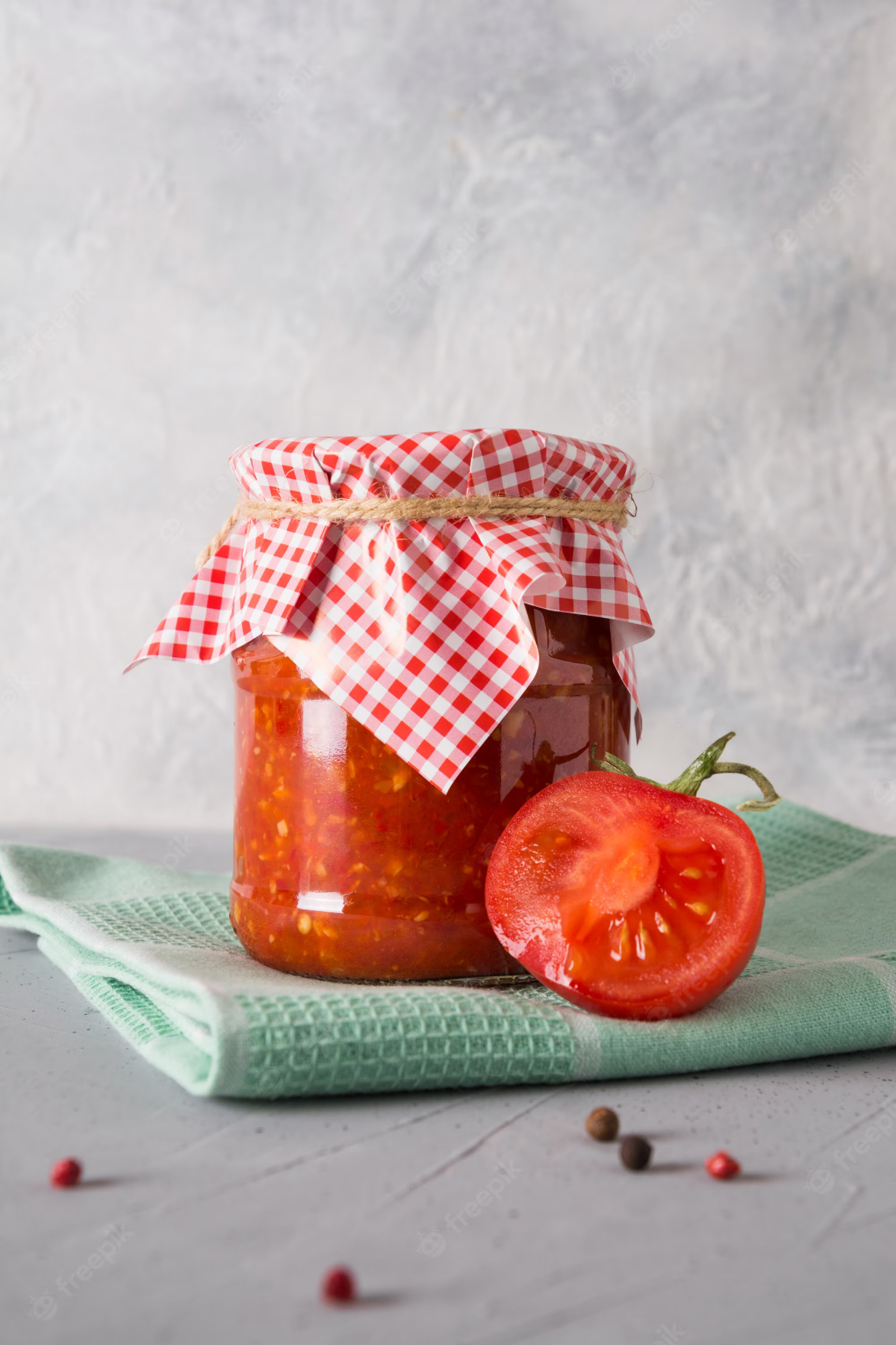 tomaten samen fermentieren lassen in einmachglas