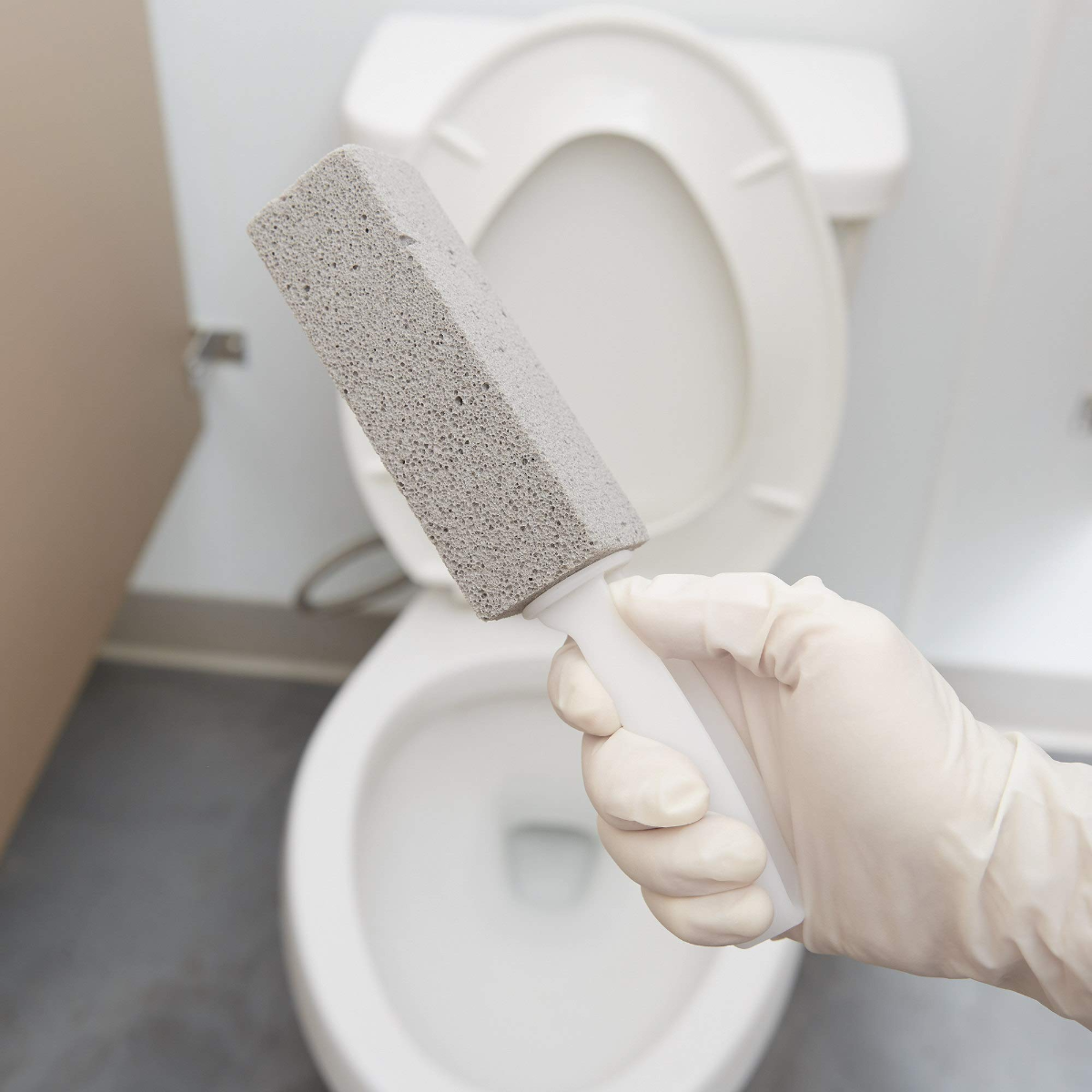 bimsstein zum entfernen von urinstein in der toilette