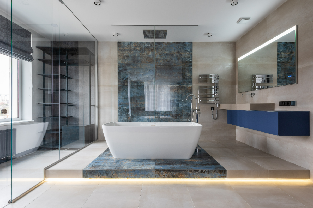 badezimmer design mit naturstein modernes bad