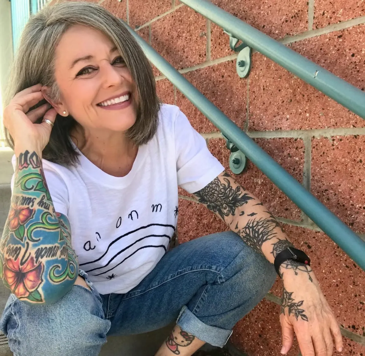 full sleeve tattoos frauen über 50