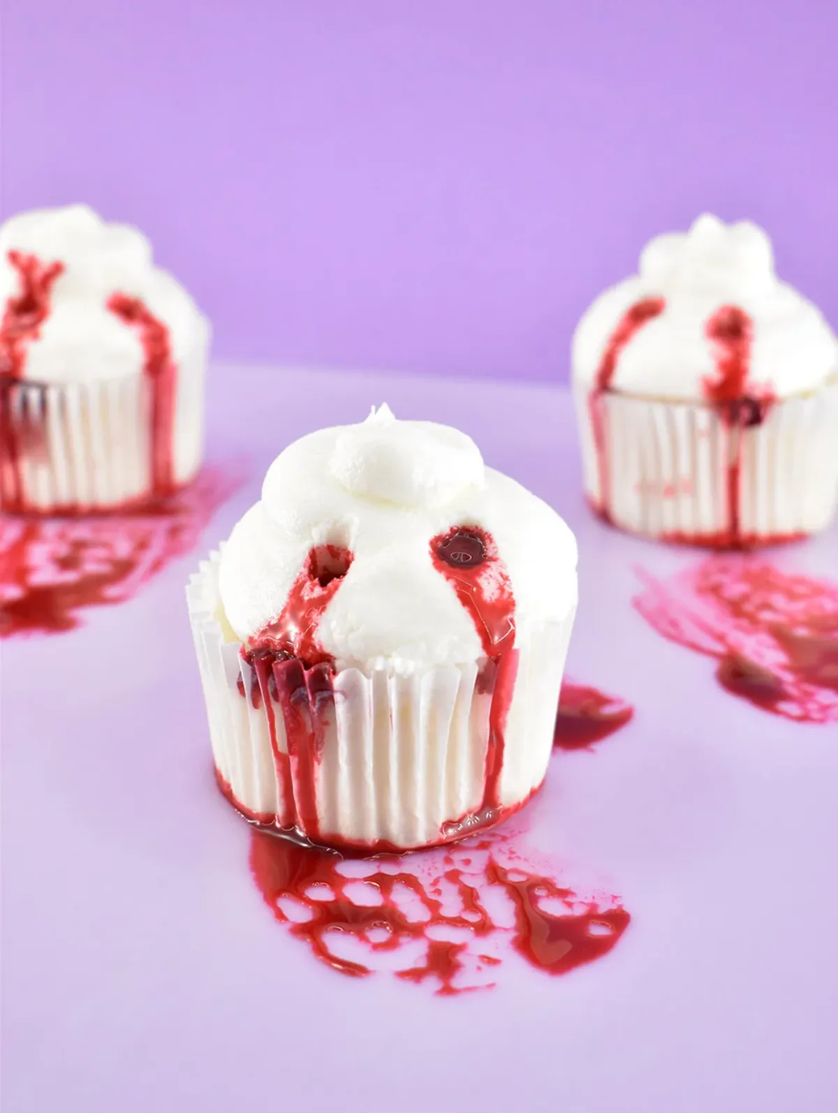 vampir cupcakes mit kunstblut selber machen