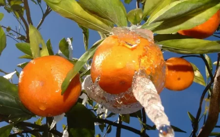 zitrusbaum winterhart sind orangenbaeume winterhart orangen fruechte gefroren draussen