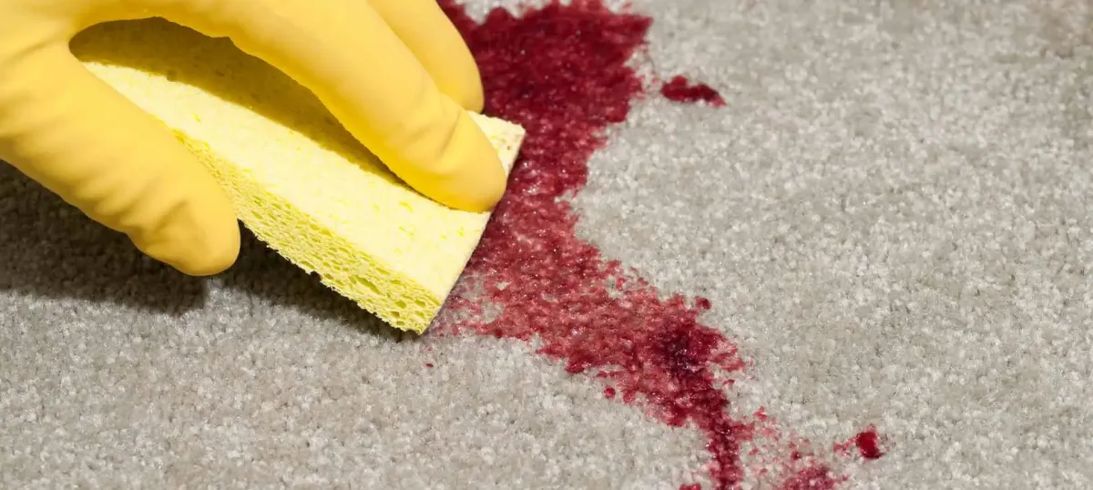 rote beete fleck auf teppich reinigen