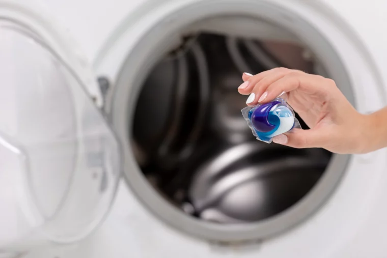 waschmaschine hand kapsel waschmittel waschkapsel