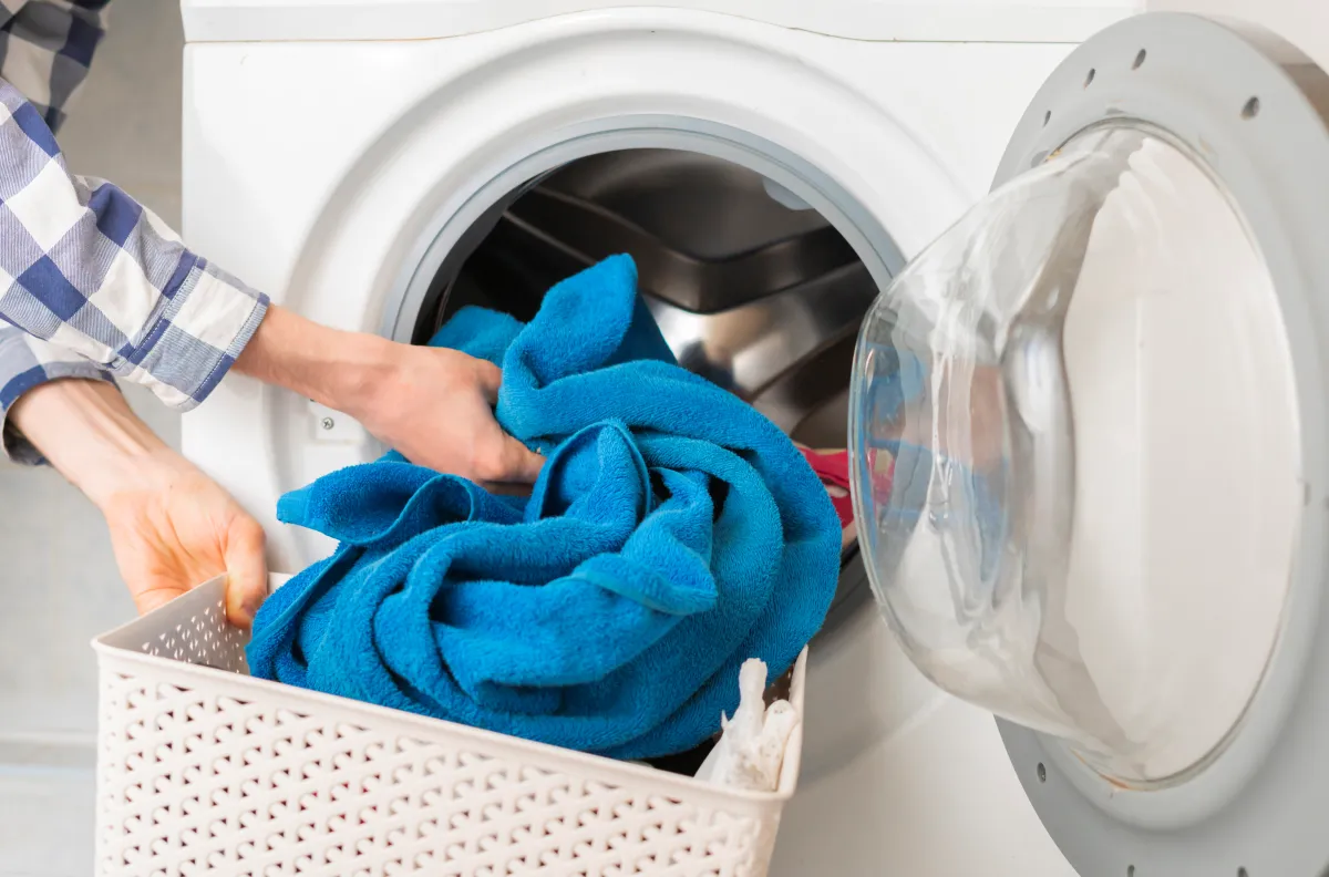 waschmaschine nicht überladen wäsche sauberer weniger nass