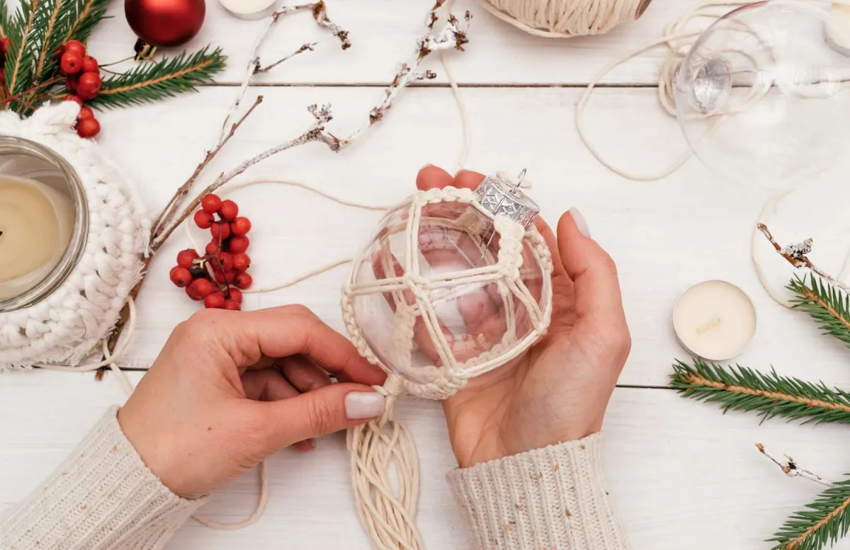 Anleitungen DIY-Ideen mit Weihnachtsdeko zauberhafte 3 basteln: