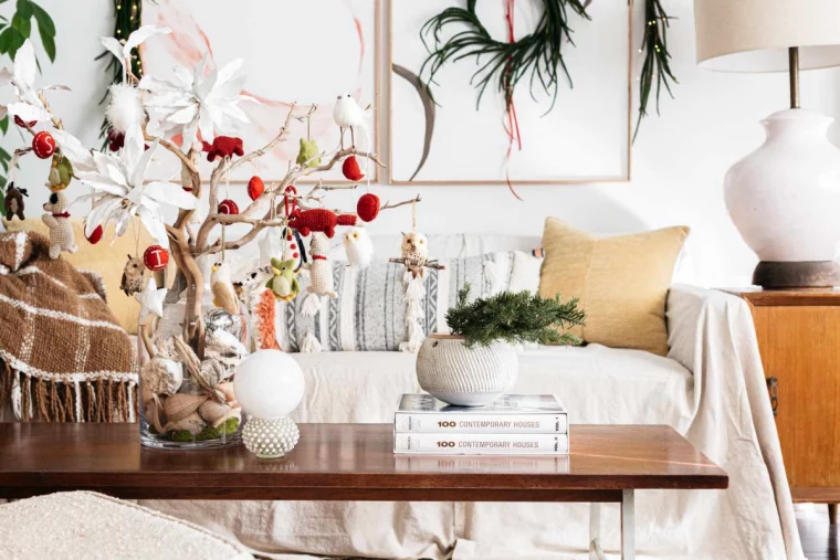 vase weihnachtlich dekorieren und wie wohnzimmer weihnachtlich dekorieren