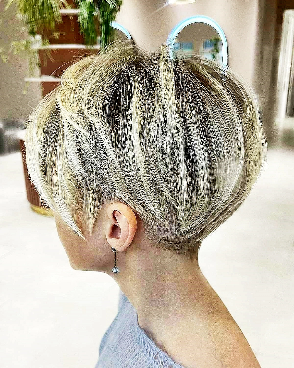 balayage aschblond pixie bob bixie 2024 thaartrends 