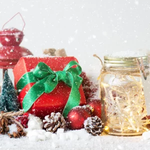 glаеser weihnachtlich dekorieren einmachglas mit lichter