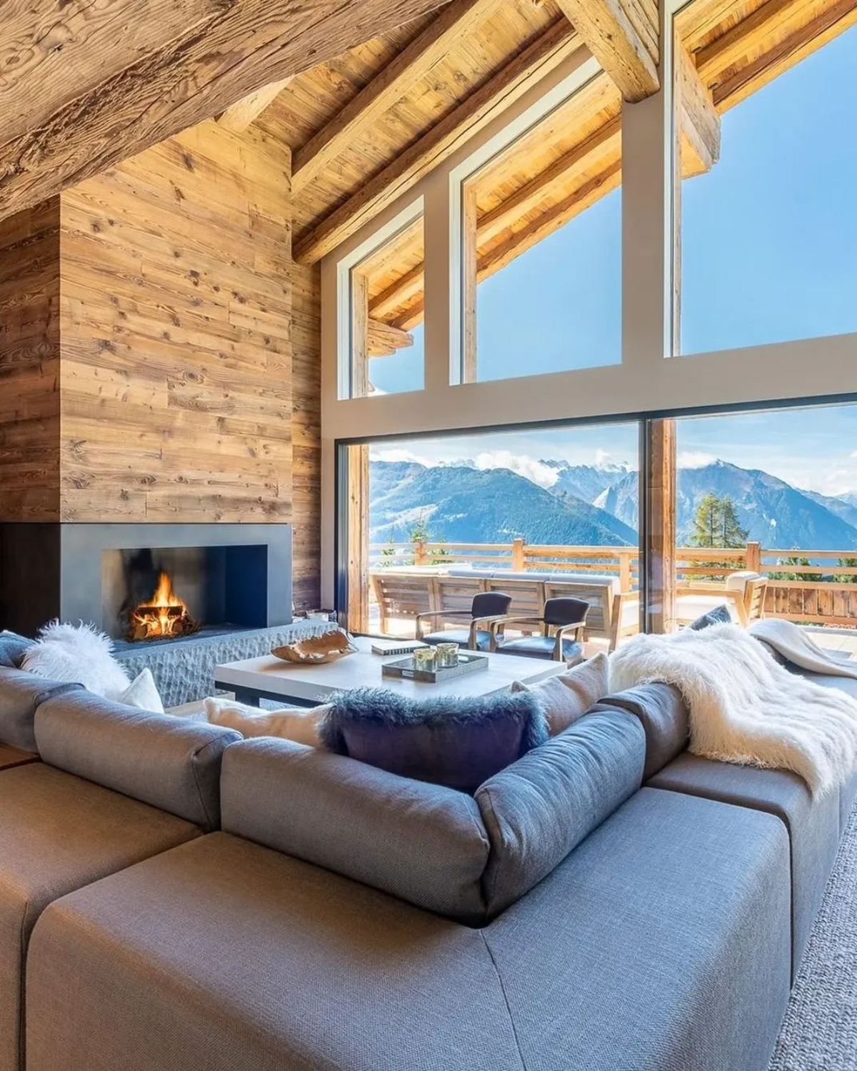 moderner landhausstil alpine look luxury.chalet.holidays