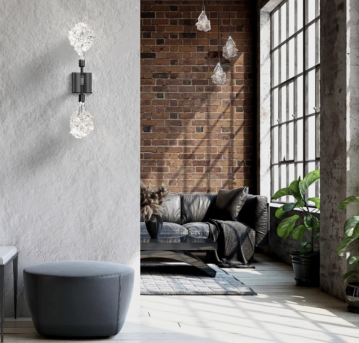 wohnzimmer industrial style hammertonlighting