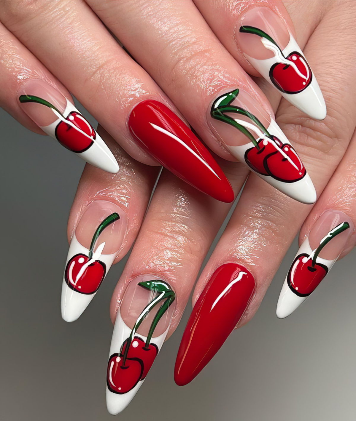 cherry nails handittoheathe