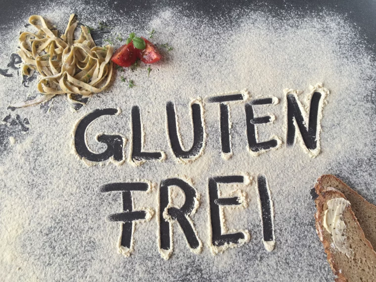 glutenfrei in mehl geschrieben