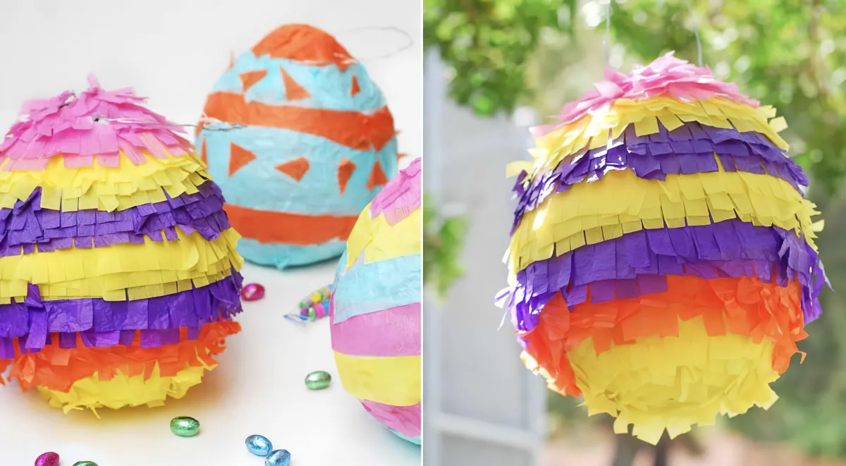piñata selber machen aus luftballon anleitung