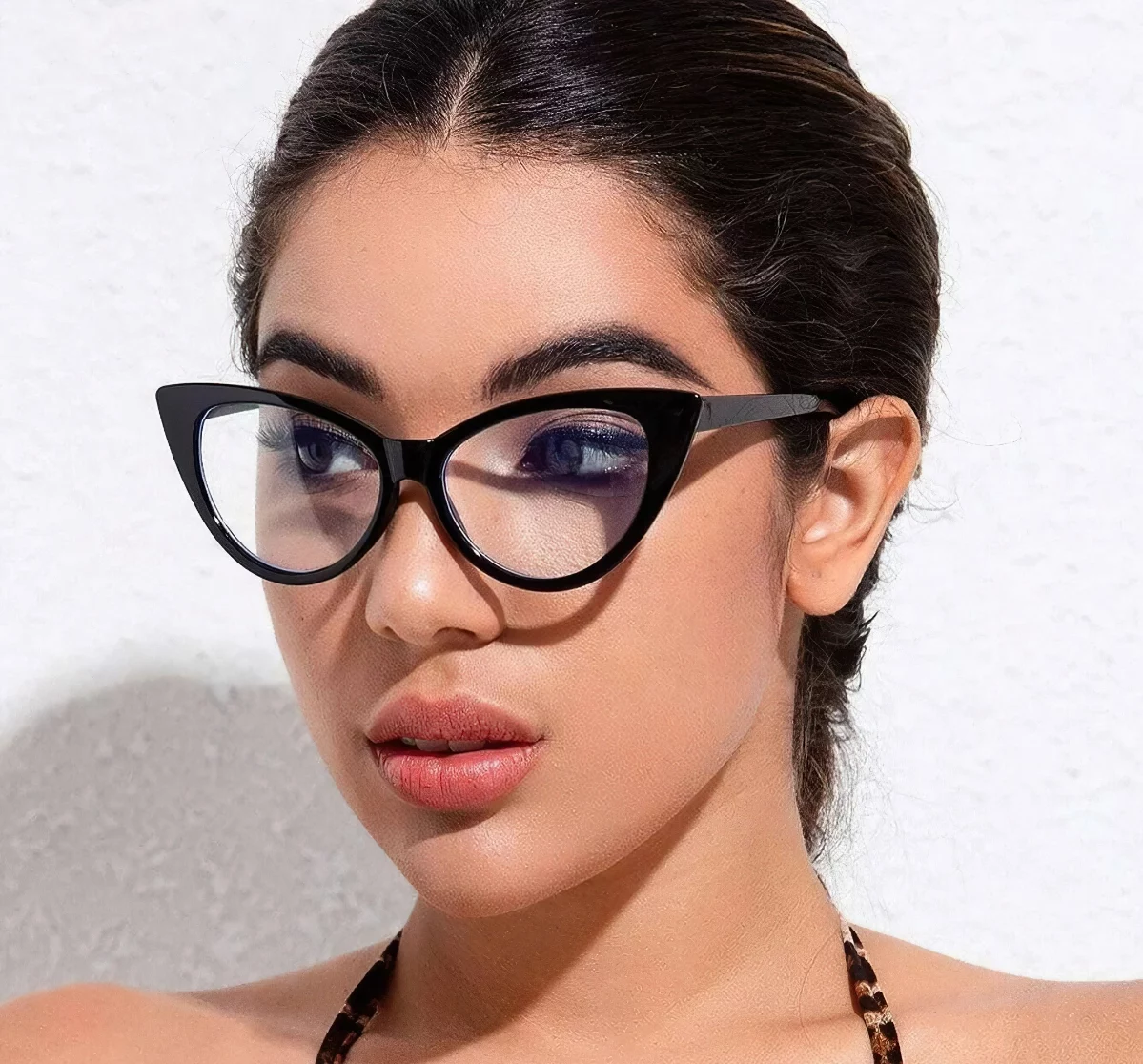 schwarze brillenrahmen dame ovales gesicht sara boutique srilanka