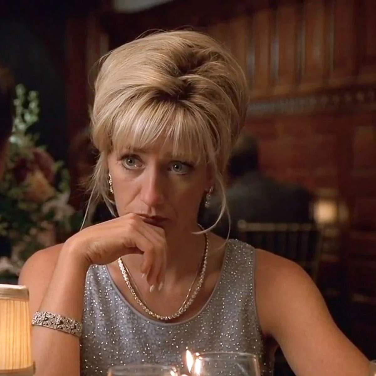 carmela soprano updo mob wife style