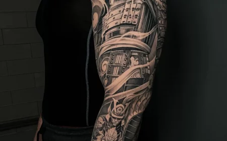 full sleeve tattoo mann trends 2024