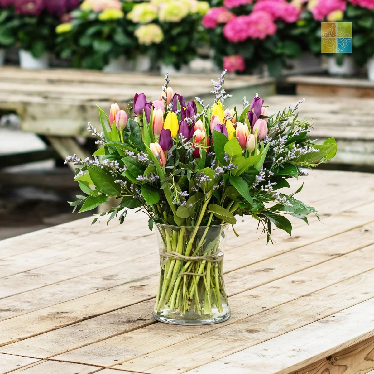tulpen in vasen arrangieren tischdeko ideen fuer den fruhling vermeersgardencentre